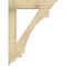 Ekena Millwork Imperial Traditional Rough Sawn Bracket w/ Offset Brace, Douglas Fir, 8"W x 36"D x 48"H BKT0806X36X48IMP01RDF - alternate 2
